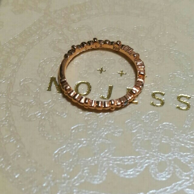 NOJESS(ノジェス)のるん様専用【ノジェス】K10PG ダイヤモンドピンキーリング レディースのアクセサリー(リング(指輪))の商品写真