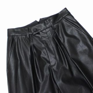 サンシー(SUNSEA)の【極美品】stein 20aw レザーパンツ(スラックス)