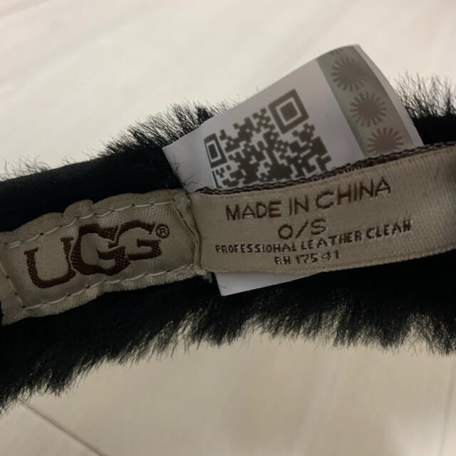 UGG(アグ)のみみ様専用⭐︎新品未使用⭐︎UGG イヤーマフ アグ 耳あて 黒  レディースのファッション小物(イヤーマフ)の商品写真