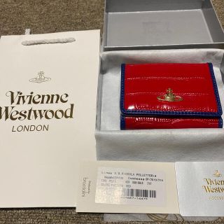 ヴィヴィアンウエストウッド(Vivienne Westwood)のVivienne Westwood 折り財布 がま口財布 赤(財布)