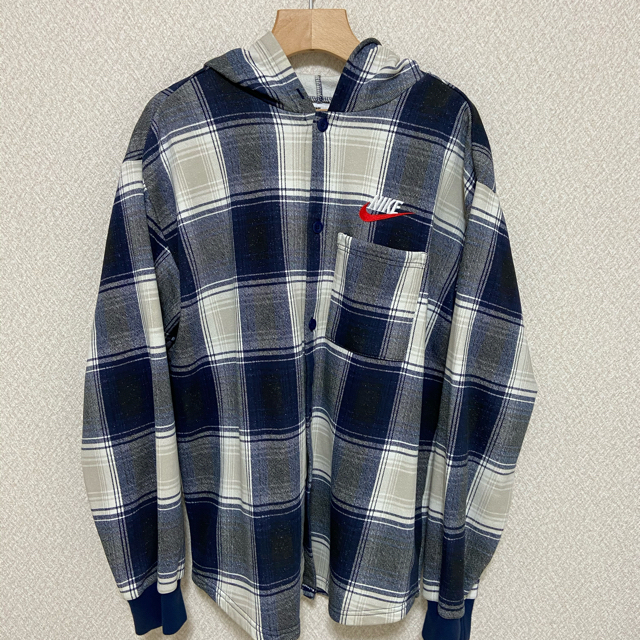 Supreme Nike Plaid Hooded Sweatshirt