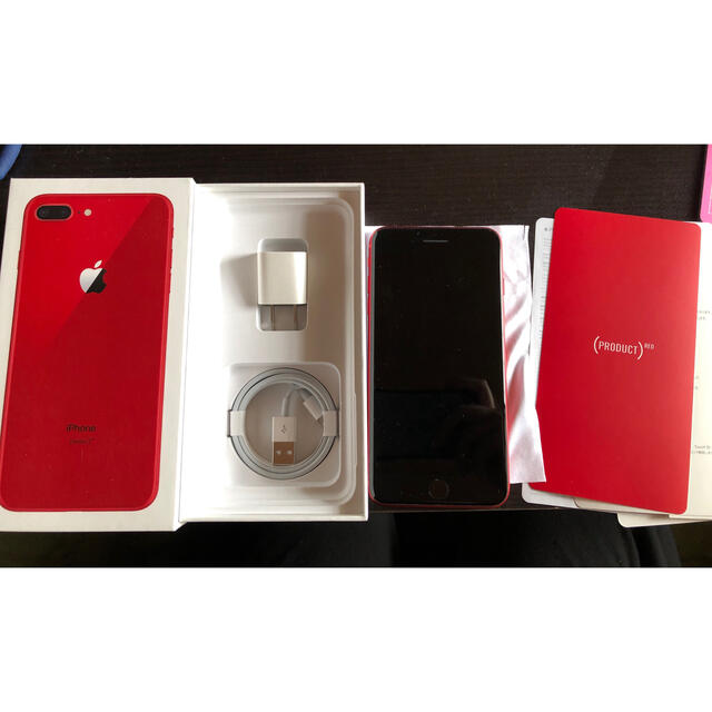 iPhone8 plus 64GB product red SIMフリー