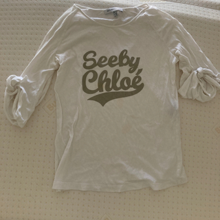 See by Chloe ロゴ グラフィック Tシャツ 長袖 新品未使用