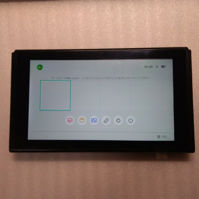 ニンテンドースイッチ　本体のみ　動作確認済