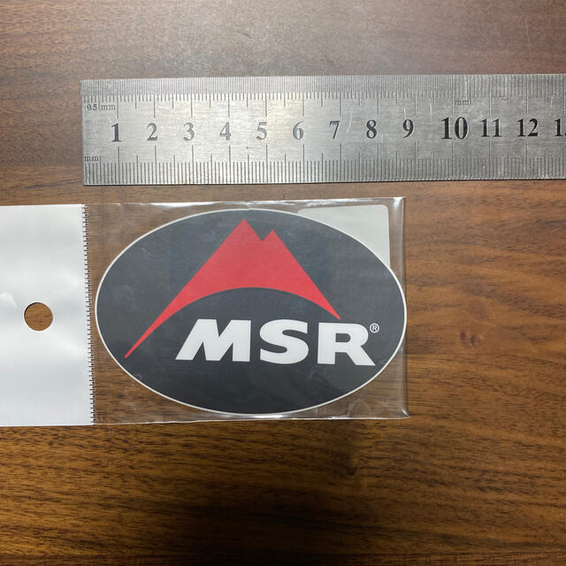MSR(エムエスアール)のMSRステッカー スポーツ/アウトドアのアウトドア(その他)の商品写真