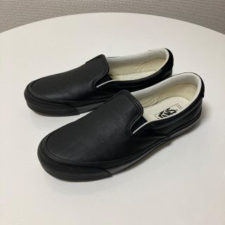 ヴァンズ(VANS)のvans レザースリッポン(スリッポン/モカシン)