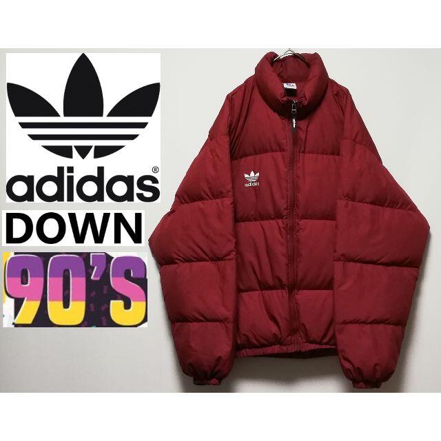 361 90年代 ADIDAS DESCENTE製 ダウンジャケット | フリマアプリ ラクマ