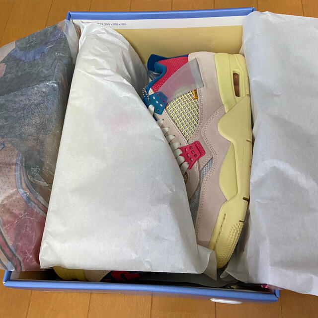 確実正規品 UNION × NIKE AIR JORDAN 4 "GUAVA"