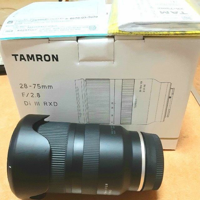 TAMRON(タムロン)のTAMRON 28-75 F/2.8 Di lll RXD SONY スマホ/家電/カメラのカメラ(レンズ(ズーム))の商品写真