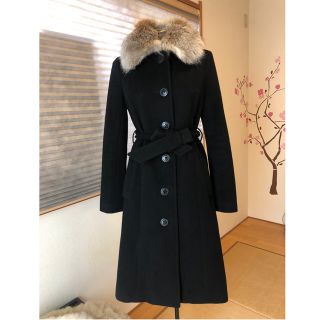 BURBERRY - 超美品本物バーバリーBurberry高級ウールカシミヤコート