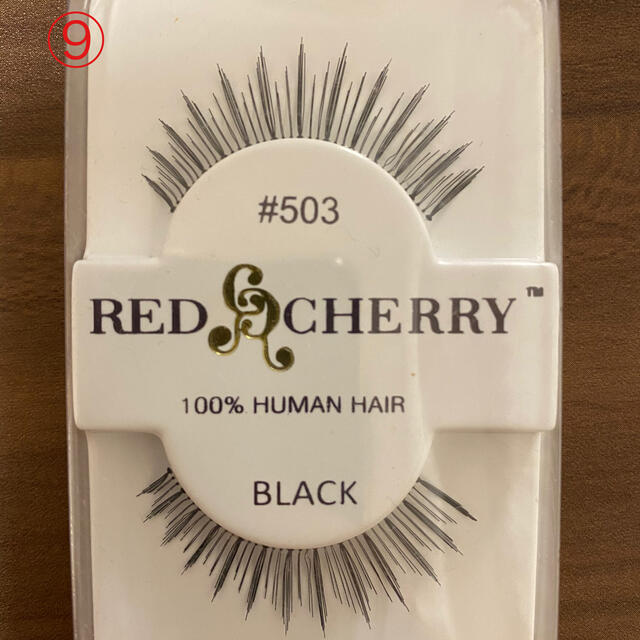 【3つ選択】Human Hair Eyelash USA直輸入 つけま 人毛 コスメ/美容のベースメイク/化粧品(つけまつげ)の商品写真