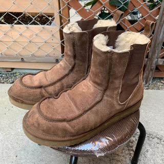 アグ(UGG)の【大きいサイズ 30cm】UGG メンズ サイドゴア ムートンブーツ(ブーツ)