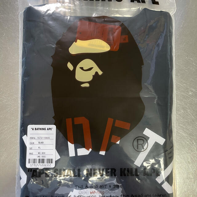 安い定番 A - BAPE X UNDFTD black XL Tシャツ 二枚セットの通販 by アビィ's shop｜アベイシングエイプなら