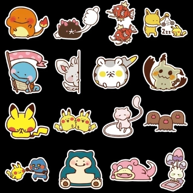 308 ポケモン 38枚 カナヘイ 防水ステッカー フレークシール 大量の通販 By トミナアモ S Shop ラクマ 308 ポケモン 38枚 カナヘイ 防水ステッカー フレークシール 大量の通販 By トミナアモ S Shop ラクマ