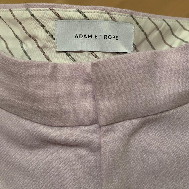 Adam et Rope'(アダムエロぺ)のアダムエロペ　フラノテーパードパンツ レディースのパンツ(その他)の商品写真
