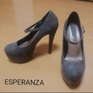 エスペランサ(ESPERANZA)のESPERANZA エスペランサ アンクルストラップハイヒールパンプス(ハイヒール/パンプス)