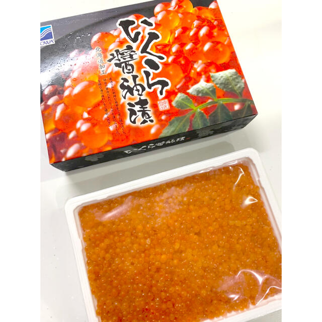 イクラ 醤油漬け食品