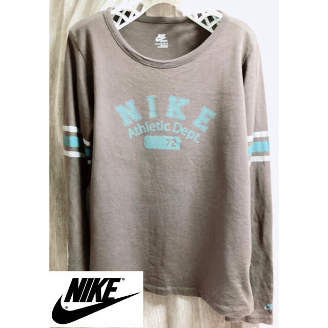 激安大特価 Nike ナイキ ロンt ブラウン レディースm Tシャツ 長袖 七分 Mail Sarwadadi Kawunganten Cilacapkab Go Id