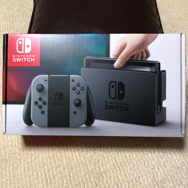 ゲームソフトゲーム機本体Nintendo Switch JOY-CONグレー本体 HAC-S-KA品