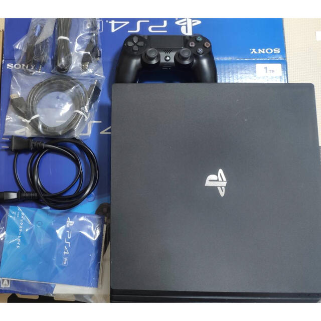 SONY PlayStation4 Pro 本体  CUH-7000BB01ゲームソフトゲーム機本体