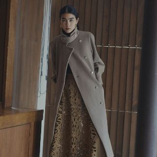 アメリヴィンテージ(Ameri VINTAGE)のアメリビンテージ POOFY FLARE LONG COAT(ロングコート)