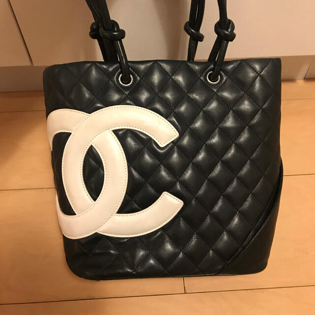 CHANEL カンボライントートpmトートバッグ