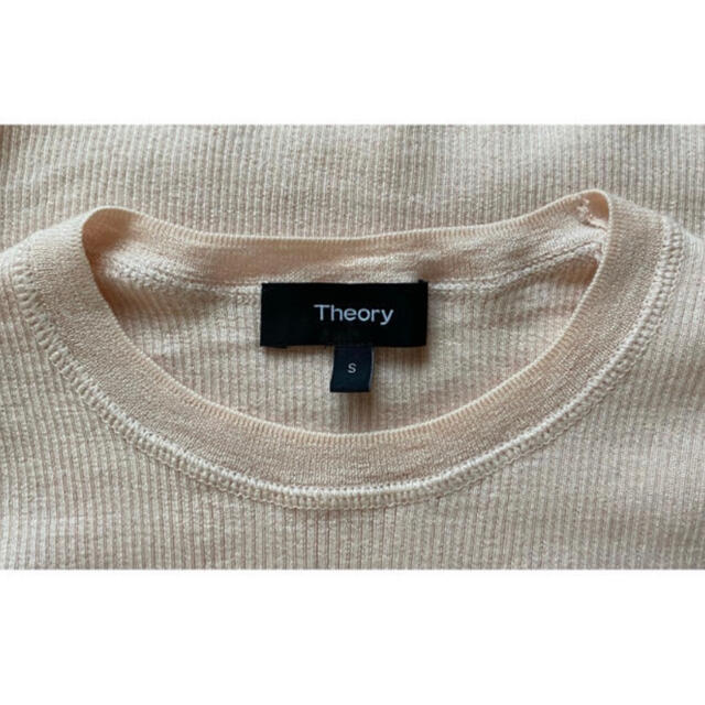 theory(セオリー)のTheory refine リブニット ピンク レディースのトップス(ニット/セーター)の商品写真