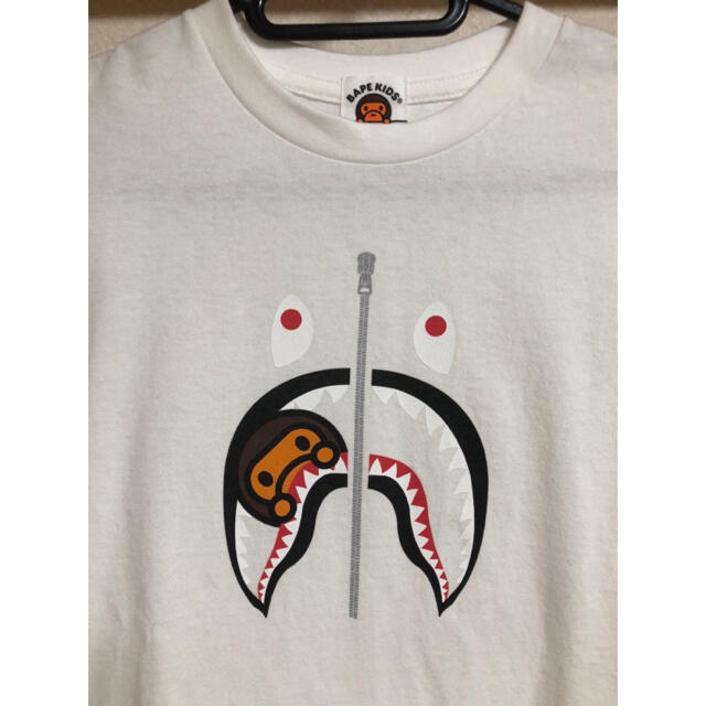 商品状態C07 超ビッグプリント A BATHING APE シャーク ロンT - T