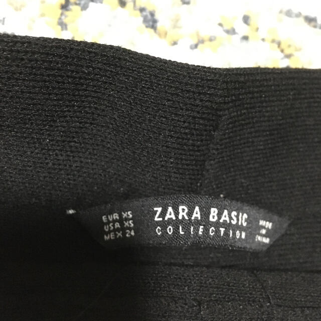 ZARA(ザラ)のZARA♡黒ニットティアードミニスカート レディースのスカート(ミニスカート)の商品写真