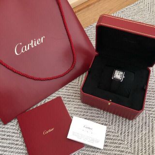 カルティエ(Cartier)のカルティエ　タンクソロウォッチ　新品！(腕時計)