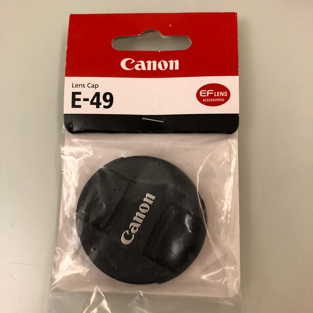 Canon(キヤノン)のCanon キャノン　レンズキャップ　E-49 スマホ/家電/カメラのカメラ(その他)の商品写真