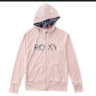 ロキシー(Roxy)のねぉ様専用　新品　ロキシーボタニカル柄ラッシュガードパーカー(水着)