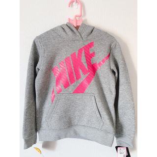 ナイキ(NIKE)の  NIKE ナイキ パーカー　トレーナー　スウェット　裏起毛　フード　ラメ(Tシャツ/カットソー)