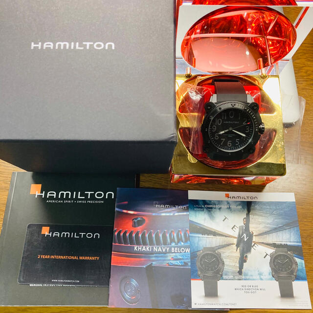 Hamilton(ハミルトン)のジャギ様専用HAMILTON カーキネイビー ビロウ ゼロ テネット  メンズの時計(腕時計(アナログ))の商品写真