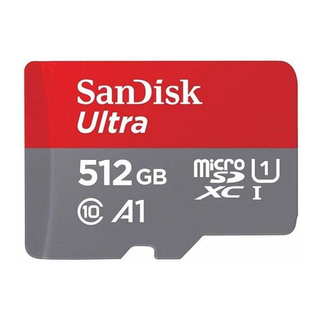SanDisk microSDXC 512GB 新品アダプター付き