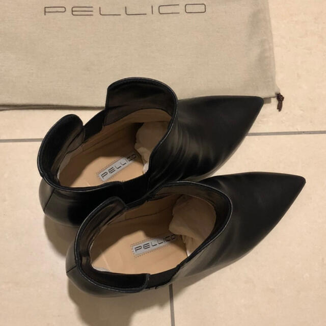 PELLICO(ペリーコ)の【まーちゃん様専用】PELLICOペリーコ   ブーツ ブラック美品！37 レディースの靴/シューズ(ブーツ)の商品写真