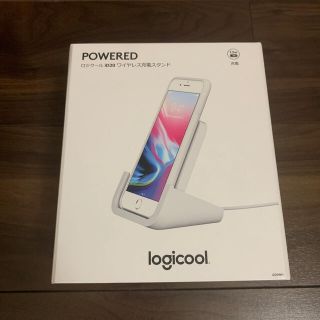 値下げ！【新品未開封】ワイヤレス充電スタンド　Logicool ID20WH(バッテリー/充電器)