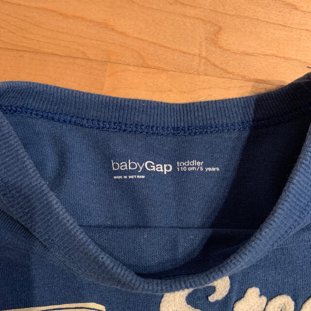 babyGAP(ベビーギャップ)のベビーギャップ ロンT 110/5year キッズ/ベビー/マタニティのキッズ服男の子用(90cm~)(Tシャツ/カットソー)の商品写真