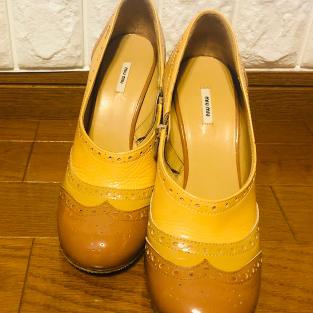 miumiu(ミュウミュウ)のmiumiu  ブーティ パンプス  レディースの靴/シューズ(ブーティ)の商品写真