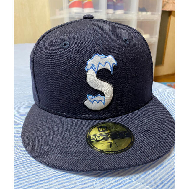 supreme S Logo New Era Cap 7 1/4