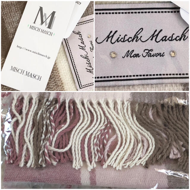 MISCH MASCH(ミッシュマッシュ)のMISCH MASCH【今季新品】チェックマフラー レディースのファッション小物(マフラー/ショール)の商品写真