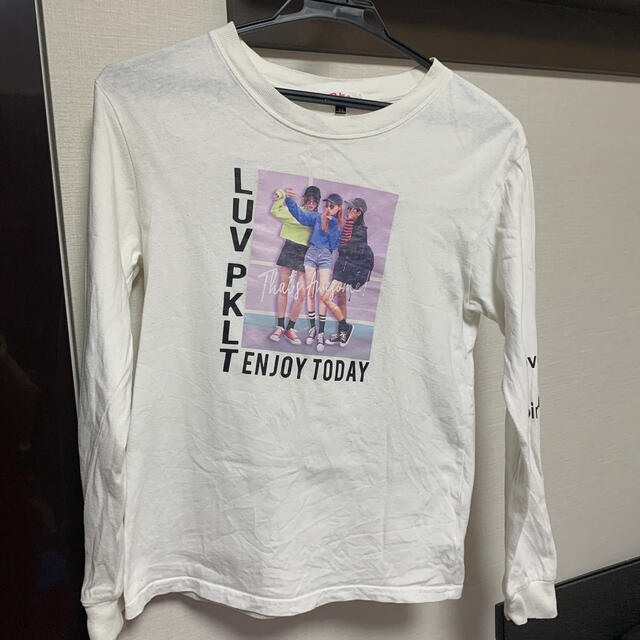 Pinklatte長袖Tシャツ キッズ/ベビー/マタニティのキッズ服女の子用(90cm~)(Tシャツ/カットソー)の商品写真