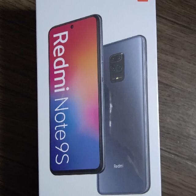 スマートフォン本体新品未開封 Redmi Note 9s 4GB/64GB