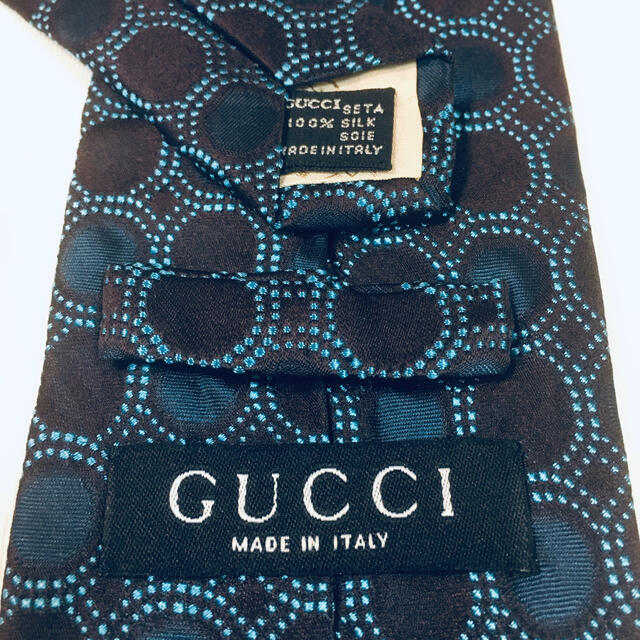 Gucci(グッチ)の美品 グッチ ネクタイ 高級シルク イタリア製  早い者勝ち メンズのファッション小物(ネクタイ)の商品写真