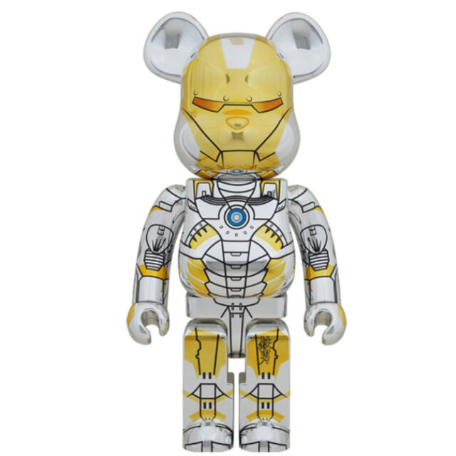 MEDICOM TOY(メディコムトイ)のBE@RBRICK SORAYAMA IRONMAN 1000％ エンタメ/ホビーのおもちゃ/ぬいぐるみ(キャラクターグッズ)の商品写真