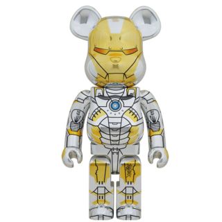 メディコムトイ(MEDICOM TOY)のBE@RBRICK SORAYAMA IRONMAN 1000％(キャラクターグッズ)