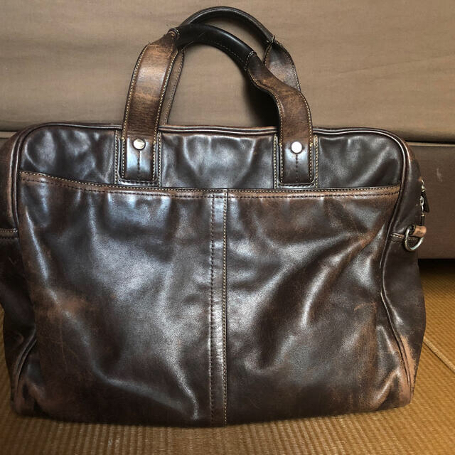 COACH - COACH オールレザー 2WAYビジネスバッグ B4対応の通販 by も