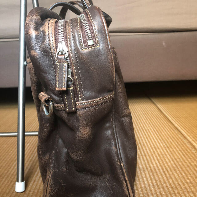 COACH - COACH オールレザー 2WAYビジネスバッグ B4対応の通販 by も