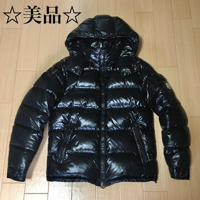 良好品】 MONCLER - モンクレール マヤ MAYA ブラック 0サイズ ダウン