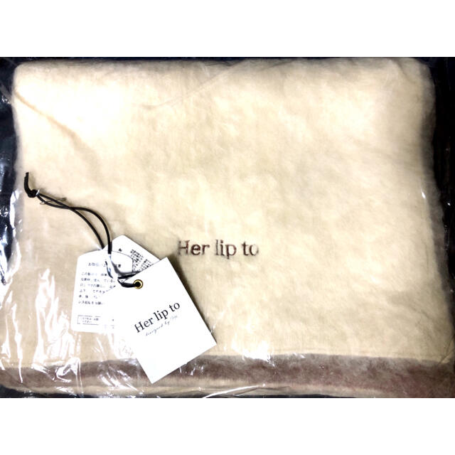 herlipto Two-tone Message Stole ストール | tradexautomotive.com